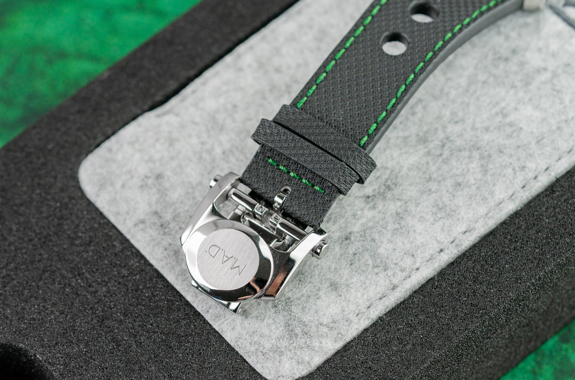 M.A.D. Editions Green M.A.D.1 Stainless Steel Textile Fabric 2023 Model