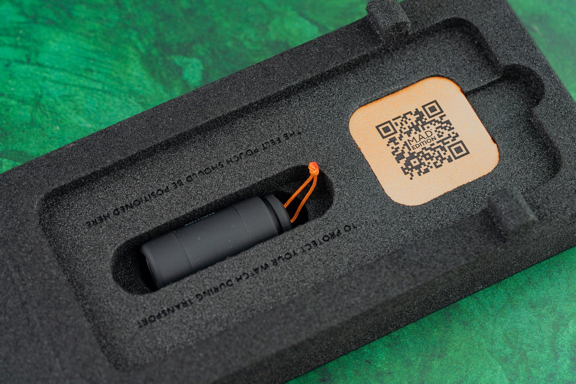 M.A.D. Editions Green M.A.D.1 Stainless Steel Textile Fabric 2023 Model