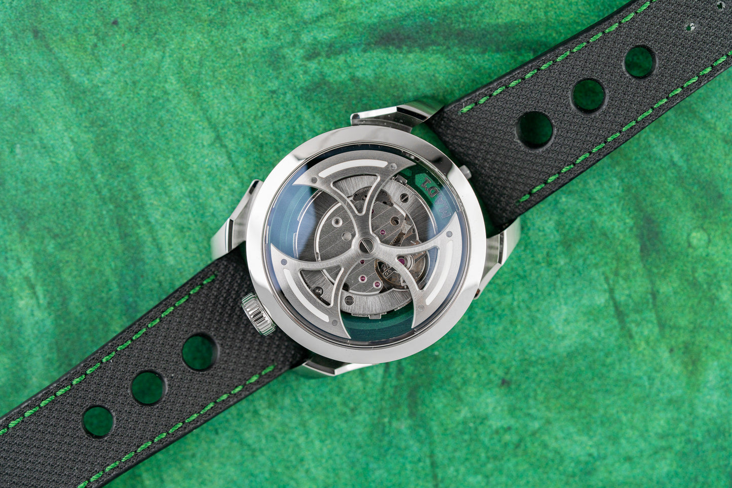 M.A.D. Editions Green M.A.D.1 Stainless Steel Textile Fabric 2023 Model