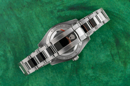 Rolex Milgauss 116400GV Black Dial Green Hume Stainless Steel 2014 Model