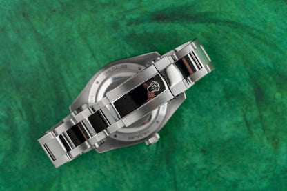 Rolex Milgauss 116400GV Black Dial Green Hume Stainless Steel 2014