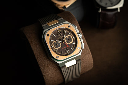 Bell & Ross Br 05 Chrono Limited Edition BR05C-LDA/SSG Brown Dial 2024 Model