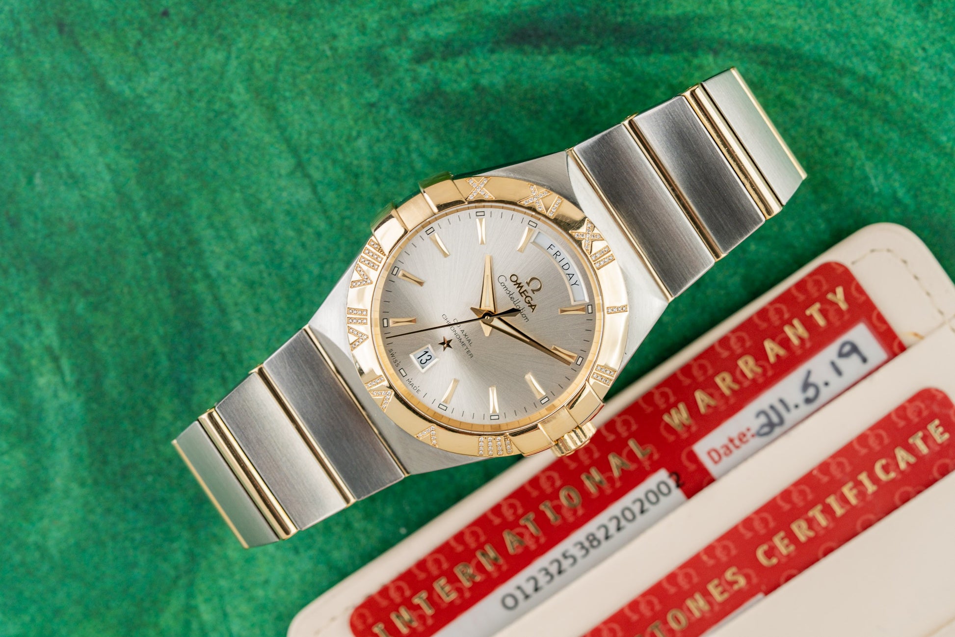 Omega Constellation Day-Date 123.25.38.22.02.002 Silver Dial - Sydney