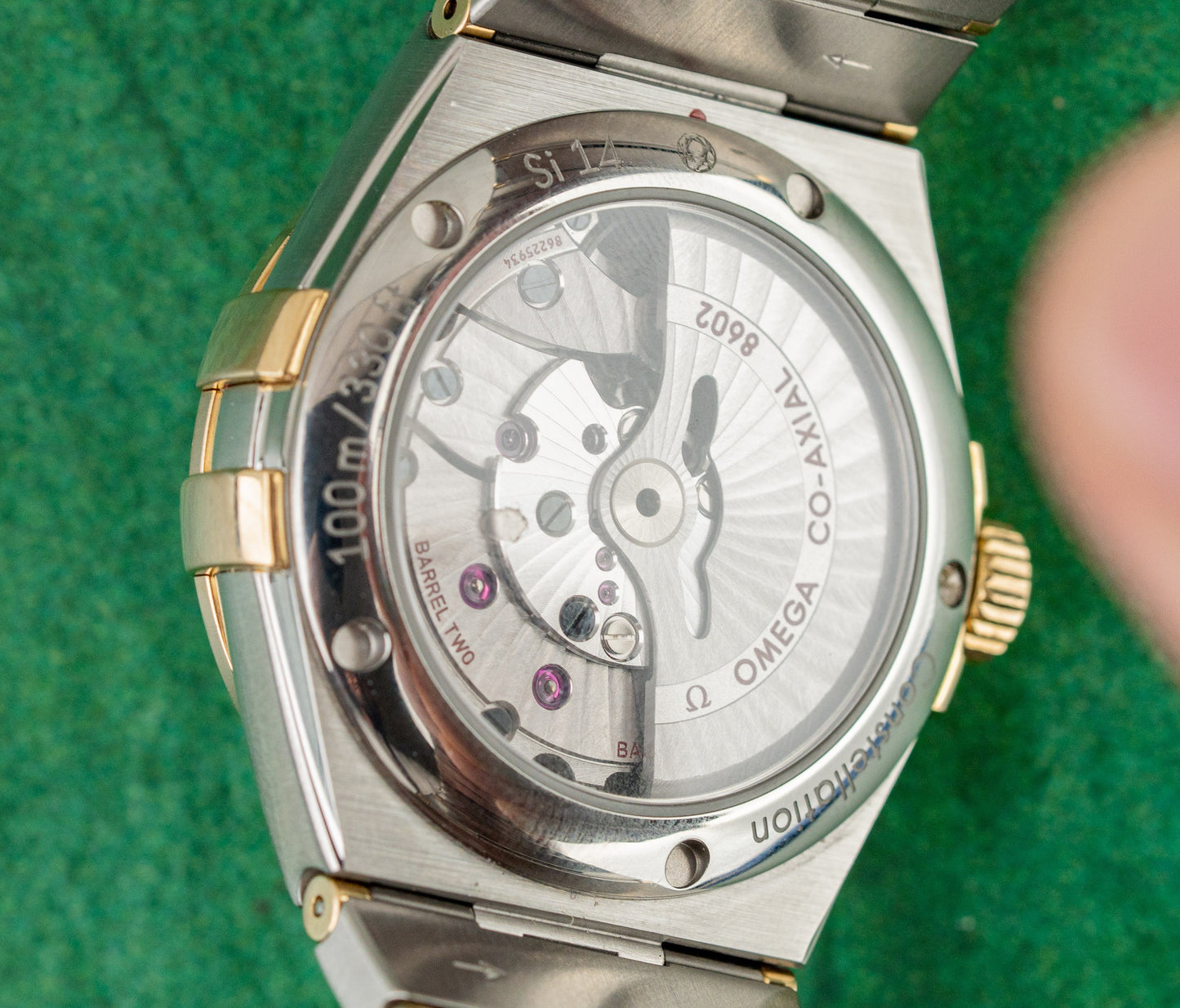 Omega Constellation Day-Date 123.25.38.22.02.002 Silver Dial Two-Tone Yellow Gold Bracelet - Sydney