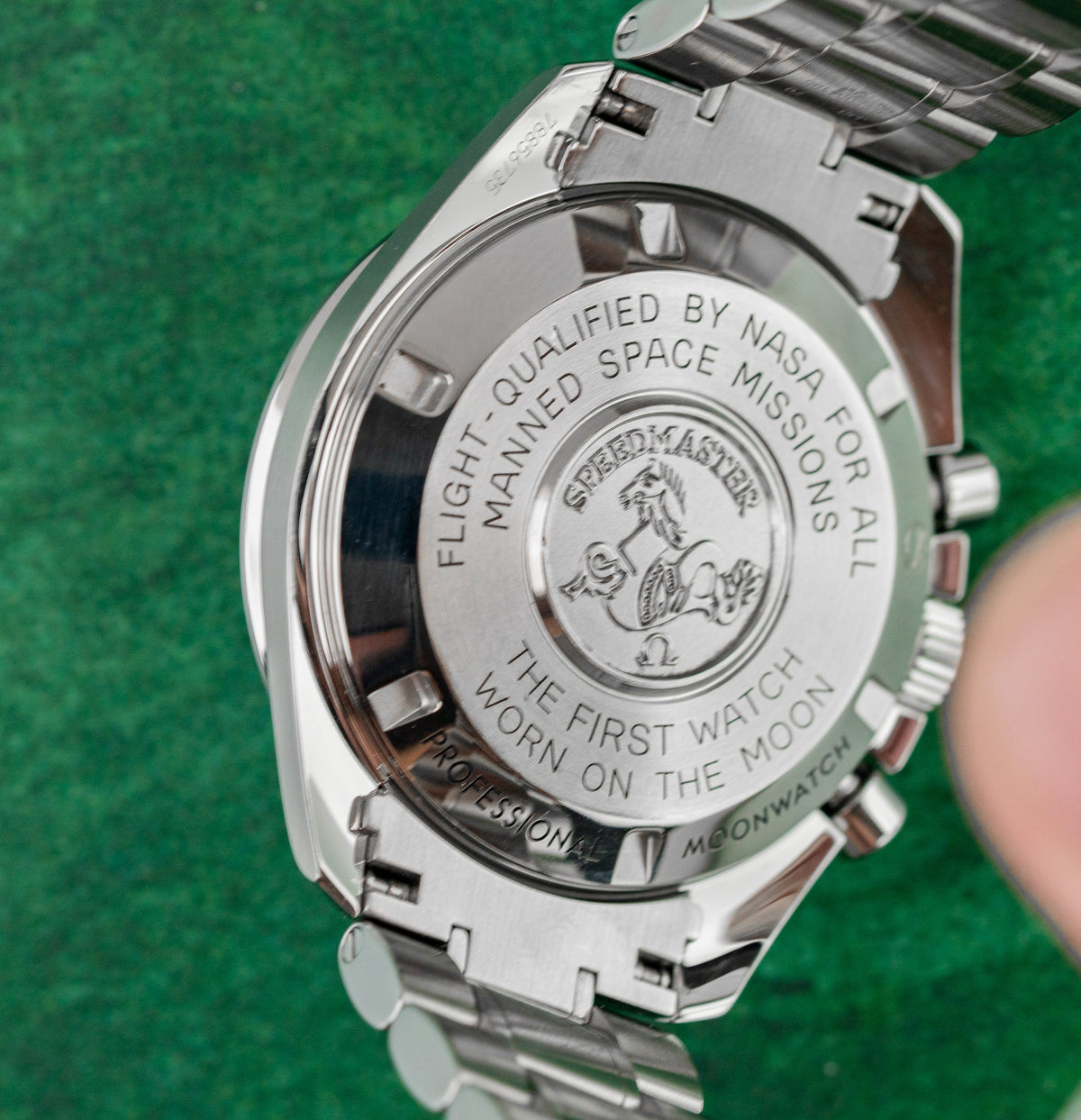 Omega Speedmaster Professional Moonwatch 311.30.42.30.01.005 Caseback Sydney CBD