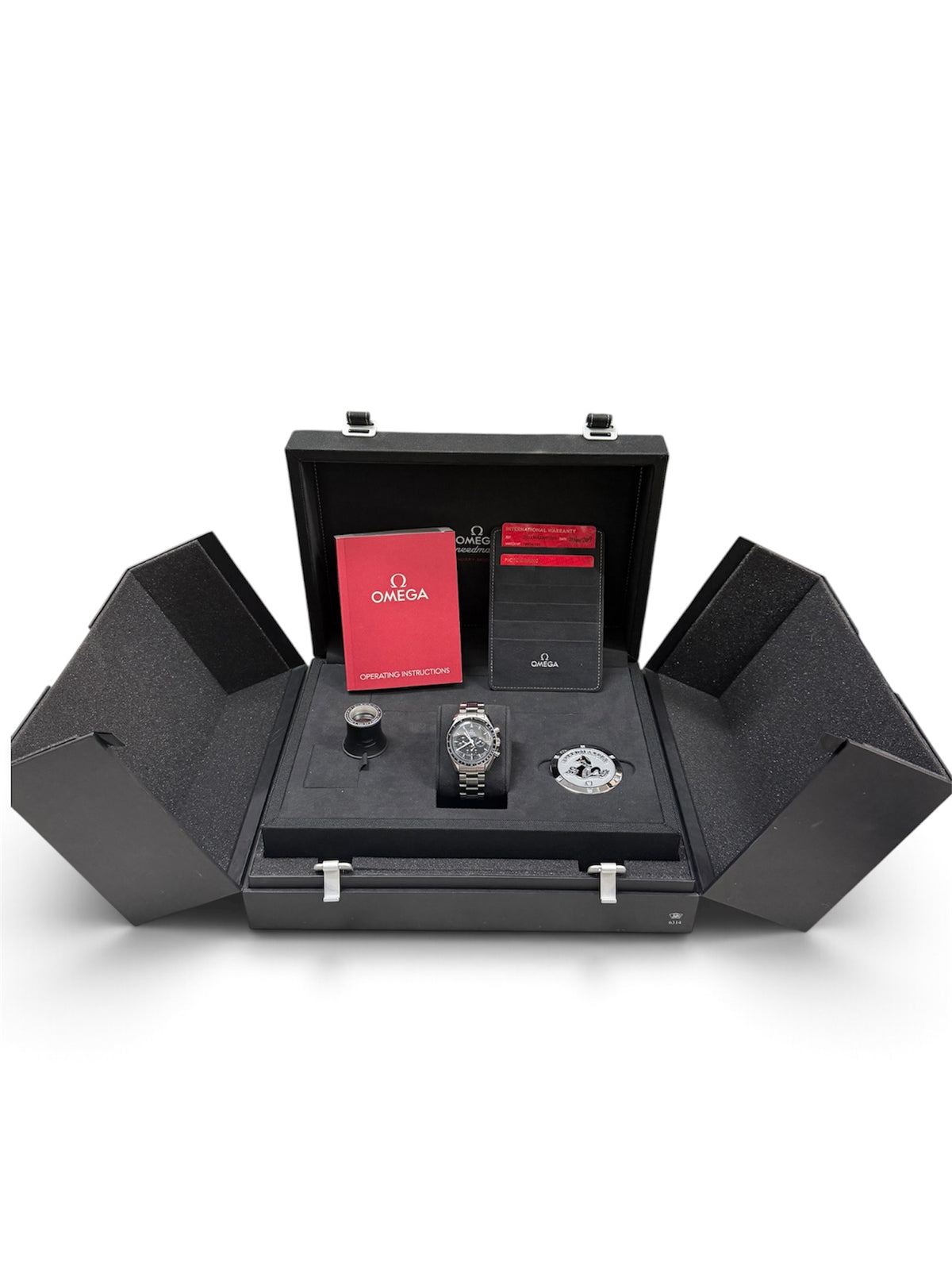 Omega Speedmaster Professional Moonwatch 311.30.42.30.01.005 Full Set Box Papers 2019 The Watch Business Sydney