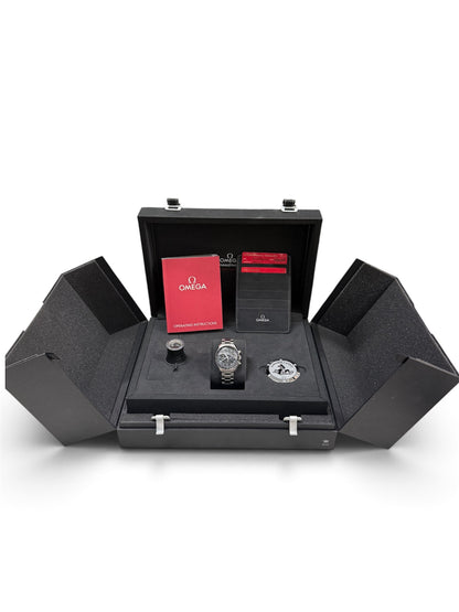 Omega Speedmaster Professional Moonwatch 311.30.42.30.01.005 Full Set Box Papers 2019 The Watch Business Sydney