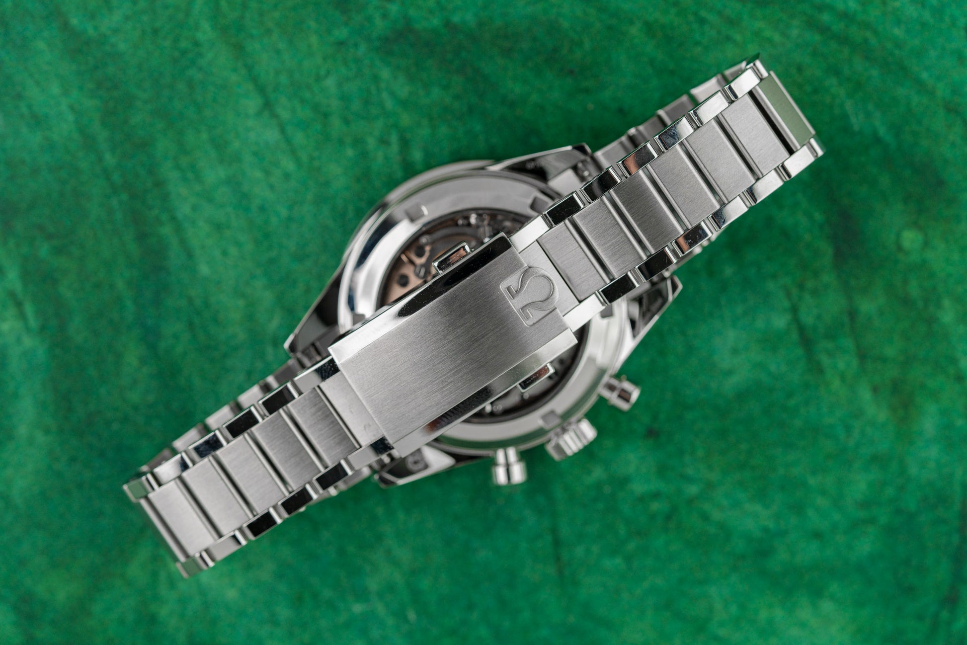 Omega Speedmaster Ed White 311.30.40.30.01.001 Black Step Dial Caseback Calibre 321 - Sydney