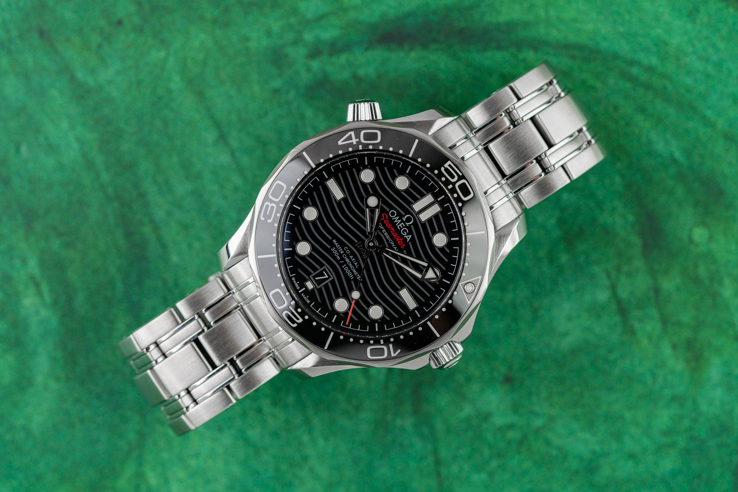 Omega Seamaster Diver 300M 210.30.42.20.01.001 Black Dial Stainless Steel