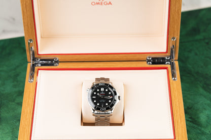 Omega Seamaster Diver 300M 210.30.42.20.01.001 Black Dial Stainless Steel