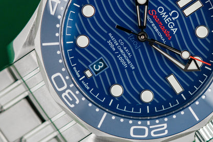 Omega Seamaster Diver 300 M 210.30.42.20.03.001 Blue Dial 2021 Model