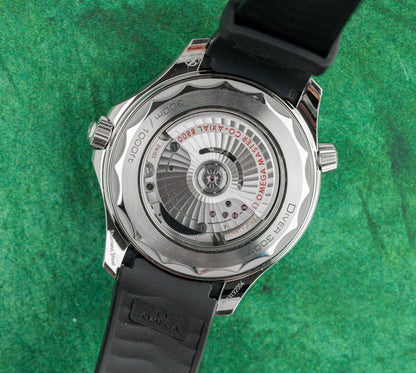 Omega Seamaster Diver 300M 210.32.42.20.04.001 White Dial Caseback - The Watch Business Sydney