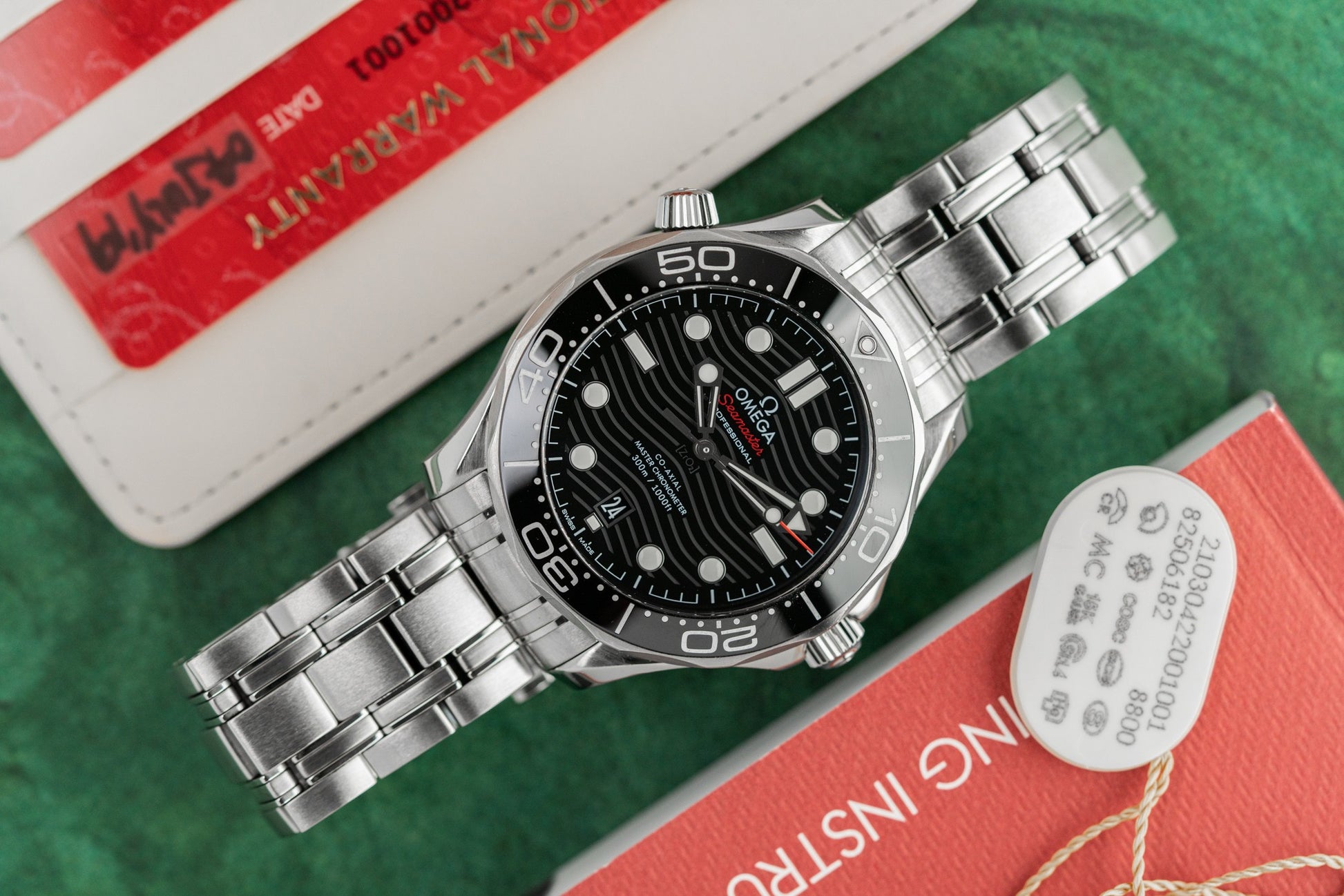 Omega Seamaster Diver 300 210.30.42.20.01.001 Black Dial 2019 