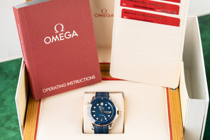 Omega Seamaster Diver 300M 210.22.42.20.03.002 Blue Dial 2022 Model