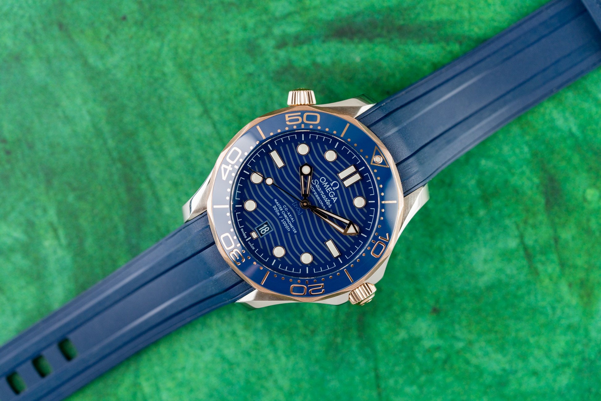 Omega Seamaster Diver 300M 210.22.42.20.03.002 Blue Dial 2022 Model