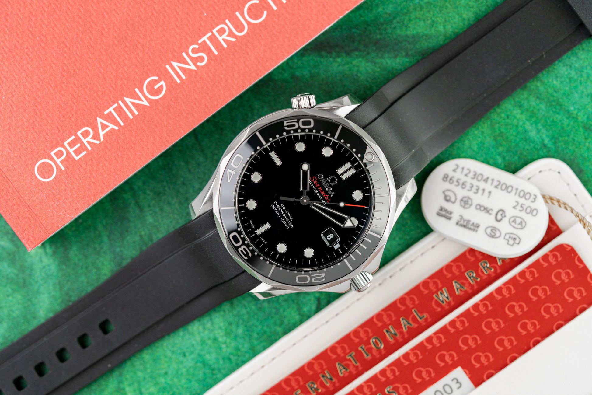 Omega Seamaster Diver 212.30.41.20.01.003 Black Dial 2014 Model