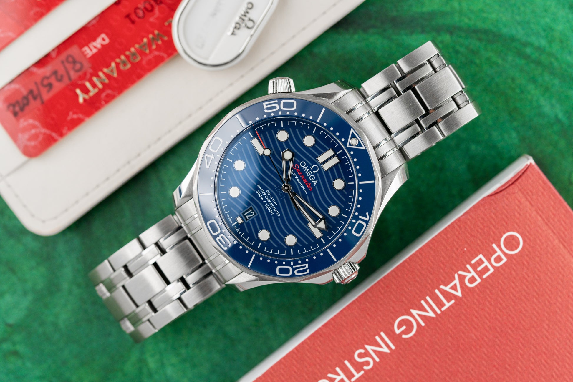 Omega Seamaster Diver 300 210.32.42.20.03.001 Blue Dial 2022