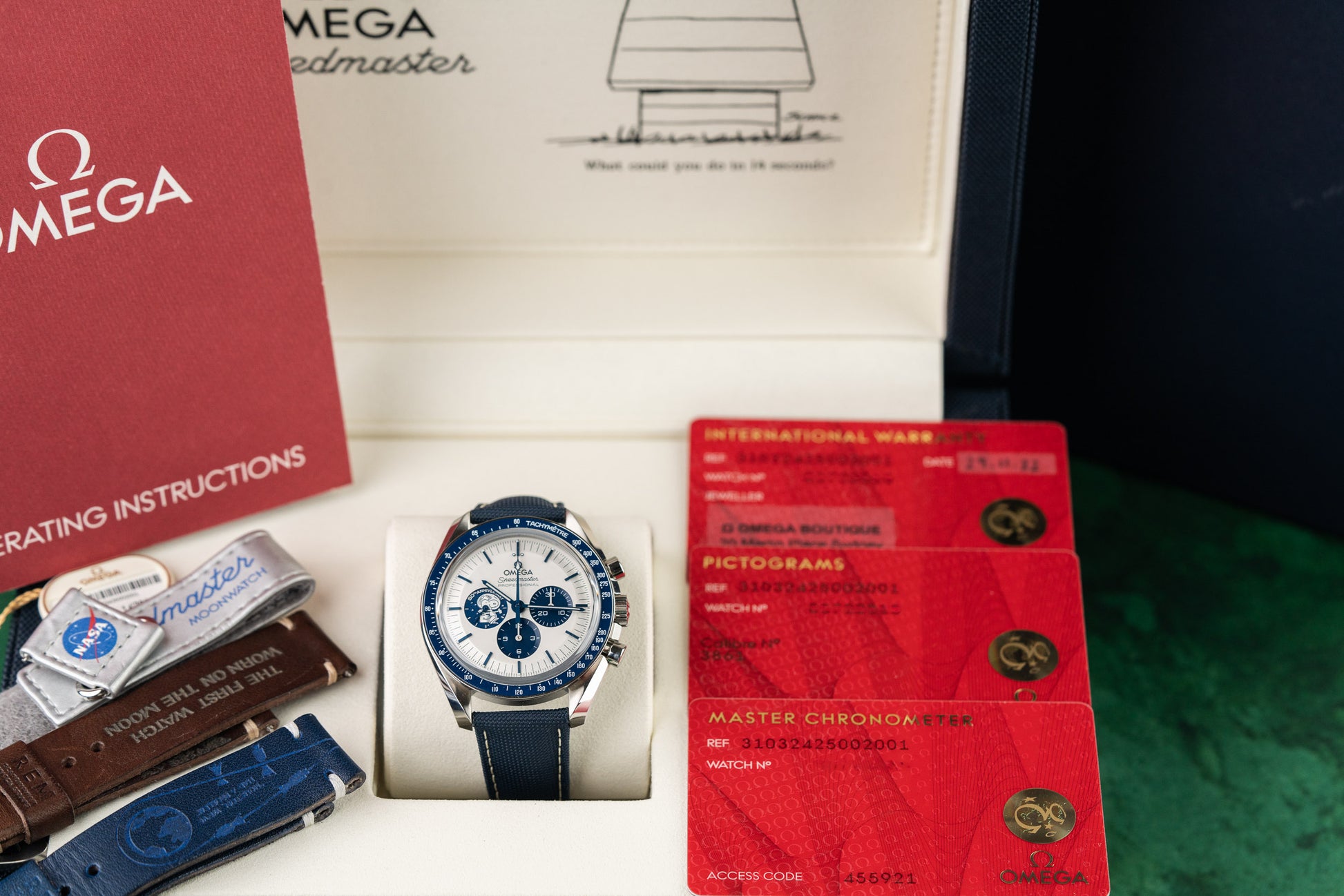 Omega Speedmaster 'Silver Snoopy' 310.32.42.50.02.001 Stainless Steel 2022 Model