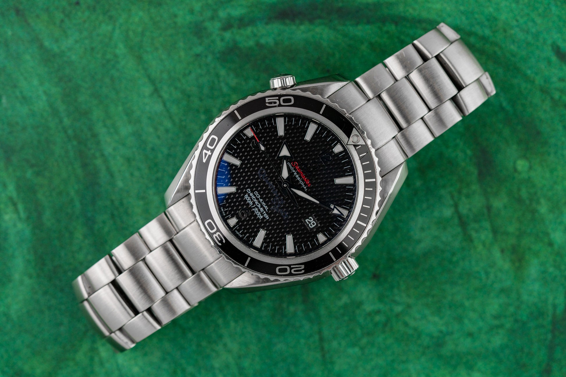Omega Seamaster Planet Ocean Quantum Of Solace 2008 Model FULL SET