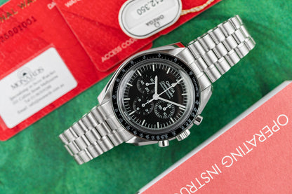 Omega Speedmaster Moonwatch 310.30.42.50.01.001 Hesalite 2025 Unworn