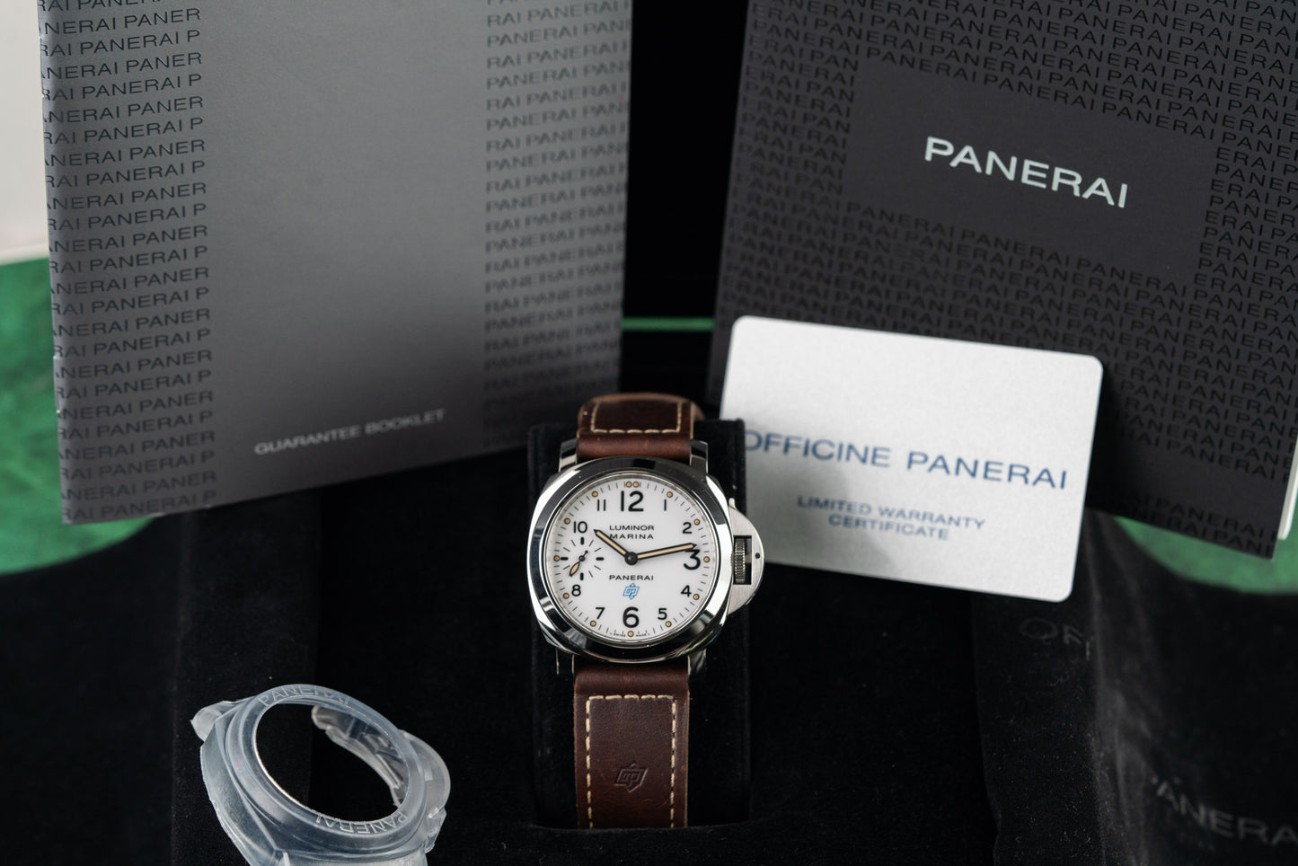 Panerai Luminor Marina Logo PAM00660 Full Set Box Papers 2016 - The Watch Business Sydney