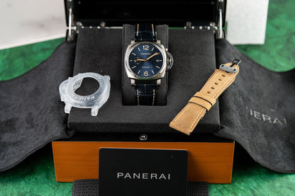 Panerai Luminor Due Pam00927 Titanium Blue Dial 2019 Model