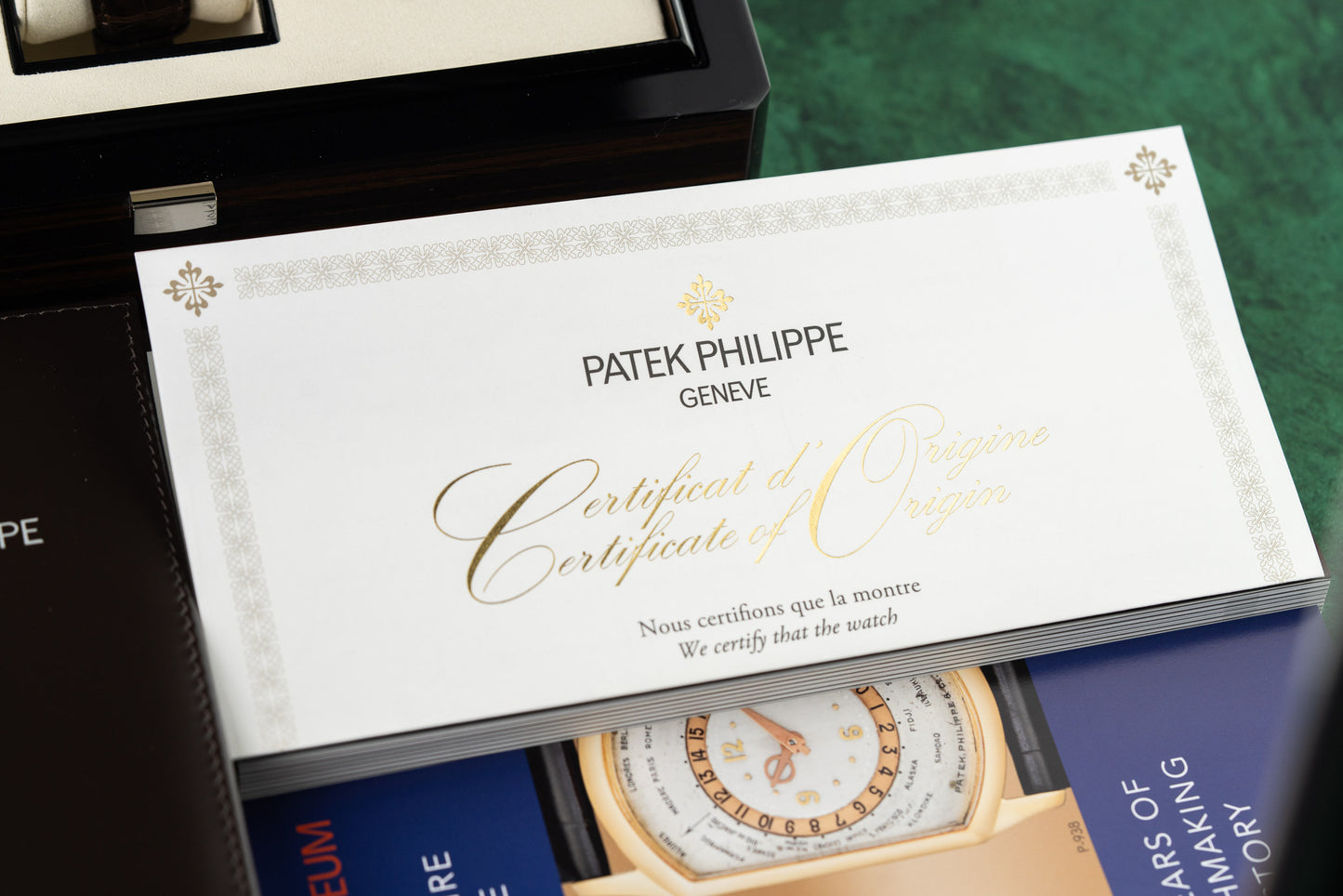 Patek Philippe Annual Calendar 5396R-011 Silvery Opaline Dial Day Month Apertures Moonphase - The Watch Business Sydney