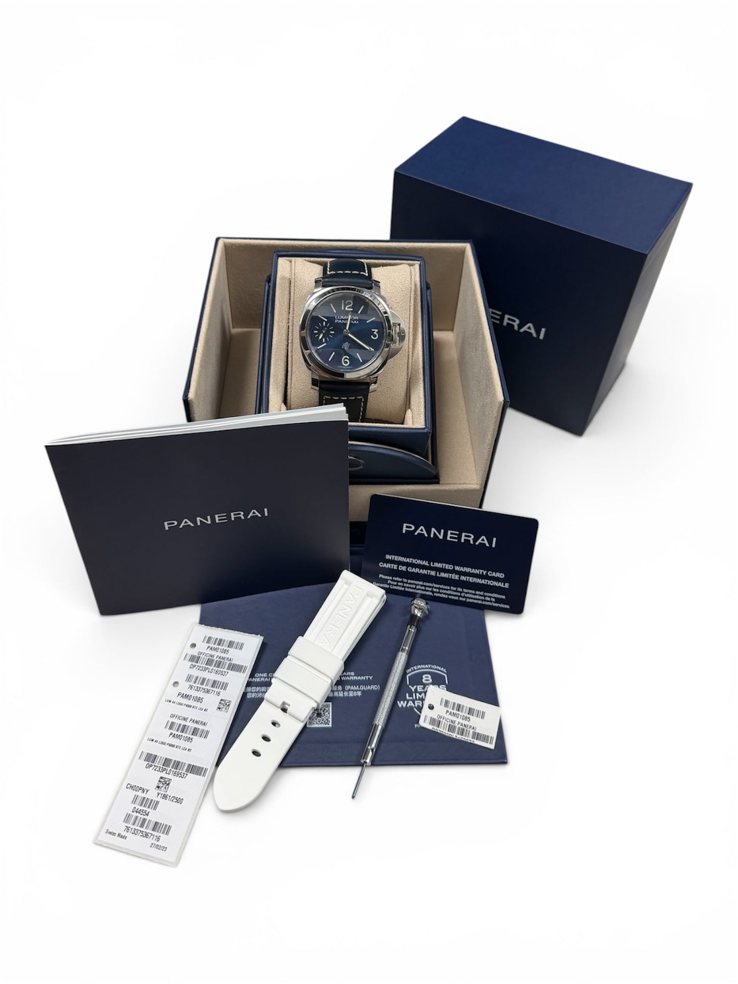 Panerai Luminor Blu Mare PAM01085 44mm Blue Dial Stainless Steel 2025