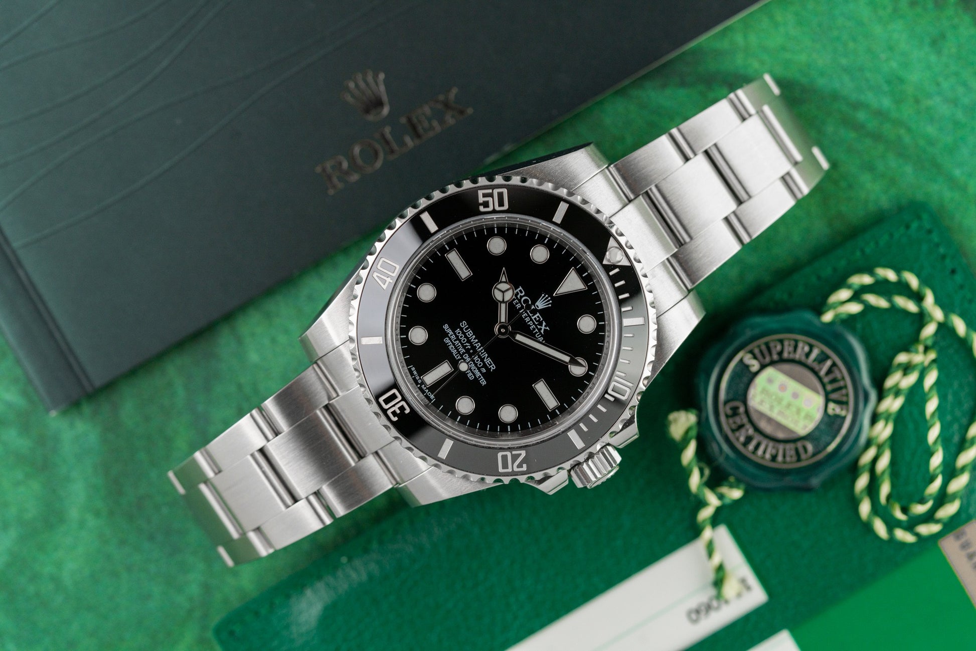 Rolex Submariner No Date 114060 Stainless Steel 2015