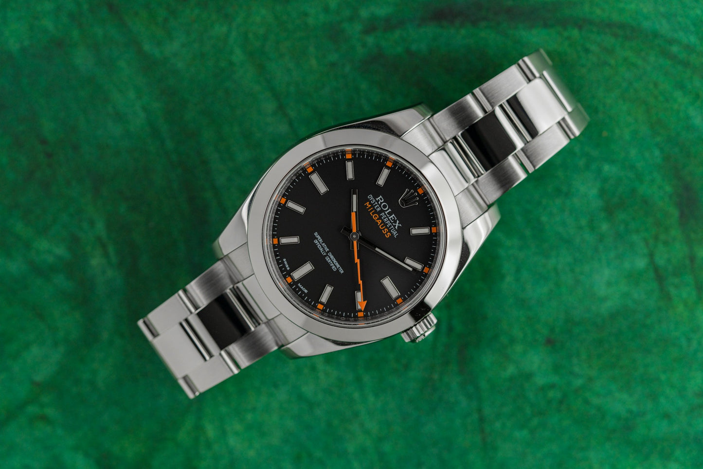 Rolex Milgauss 116400 Black Dial Stainless Steel 2013 Model