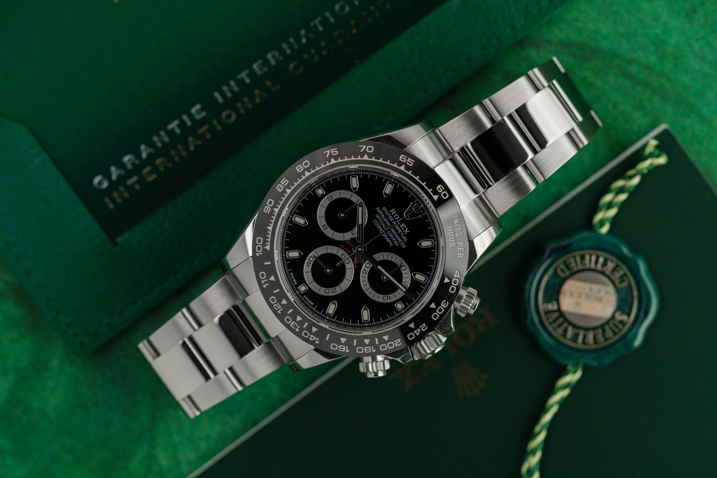 Rolex Daytona 116500LN Black Dial Stainless Steel 2022 Model