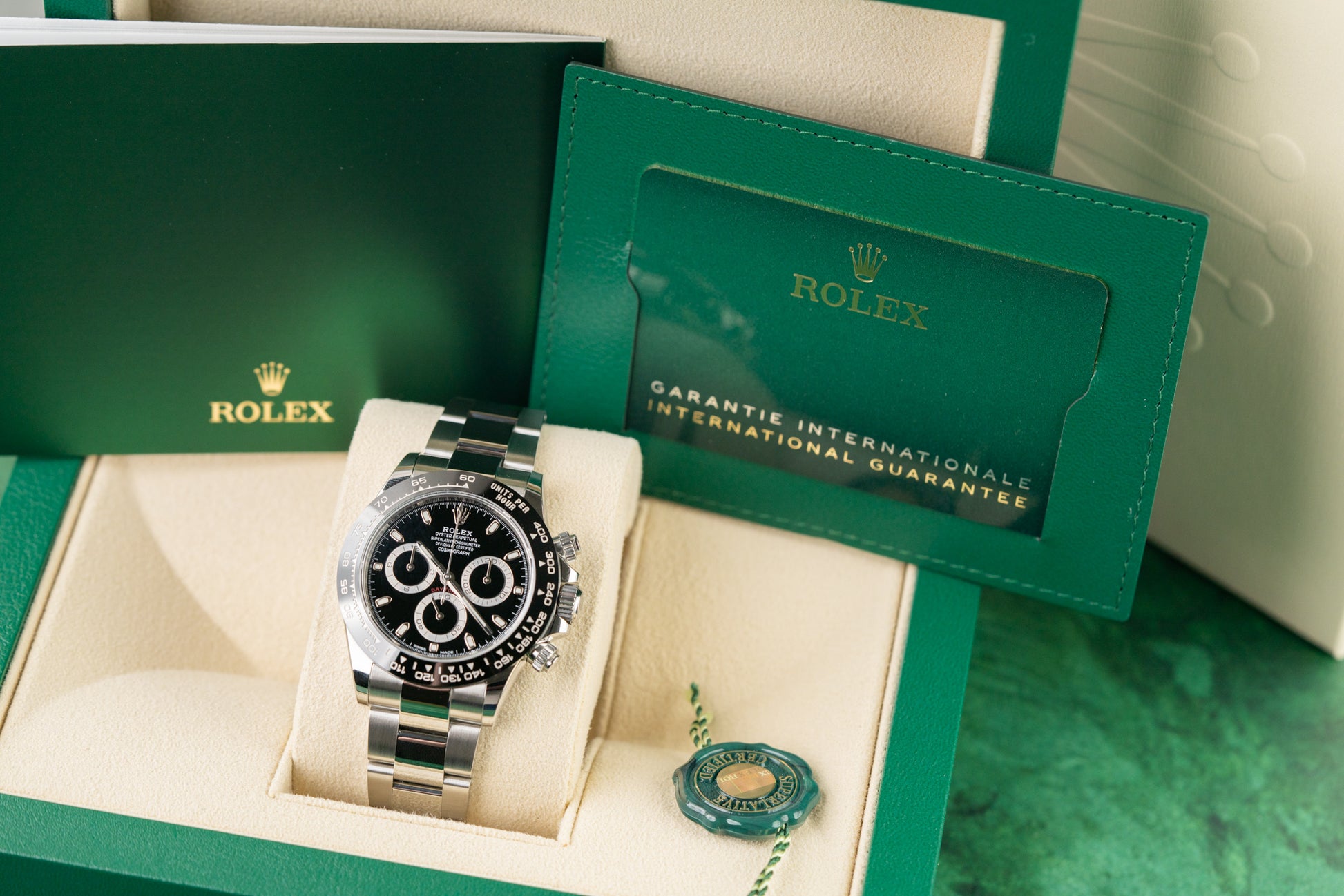 Rolex Daytona 116500LN Black Dial Stainless Steel 2022 Model