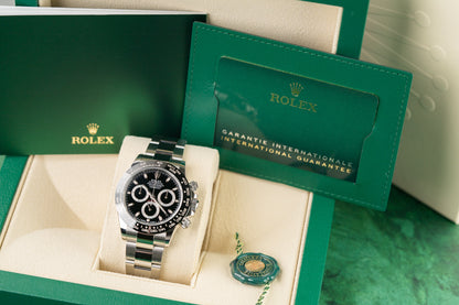 Rolex Daytona 116500LN Black Dial Stainless Steel 2022 Model