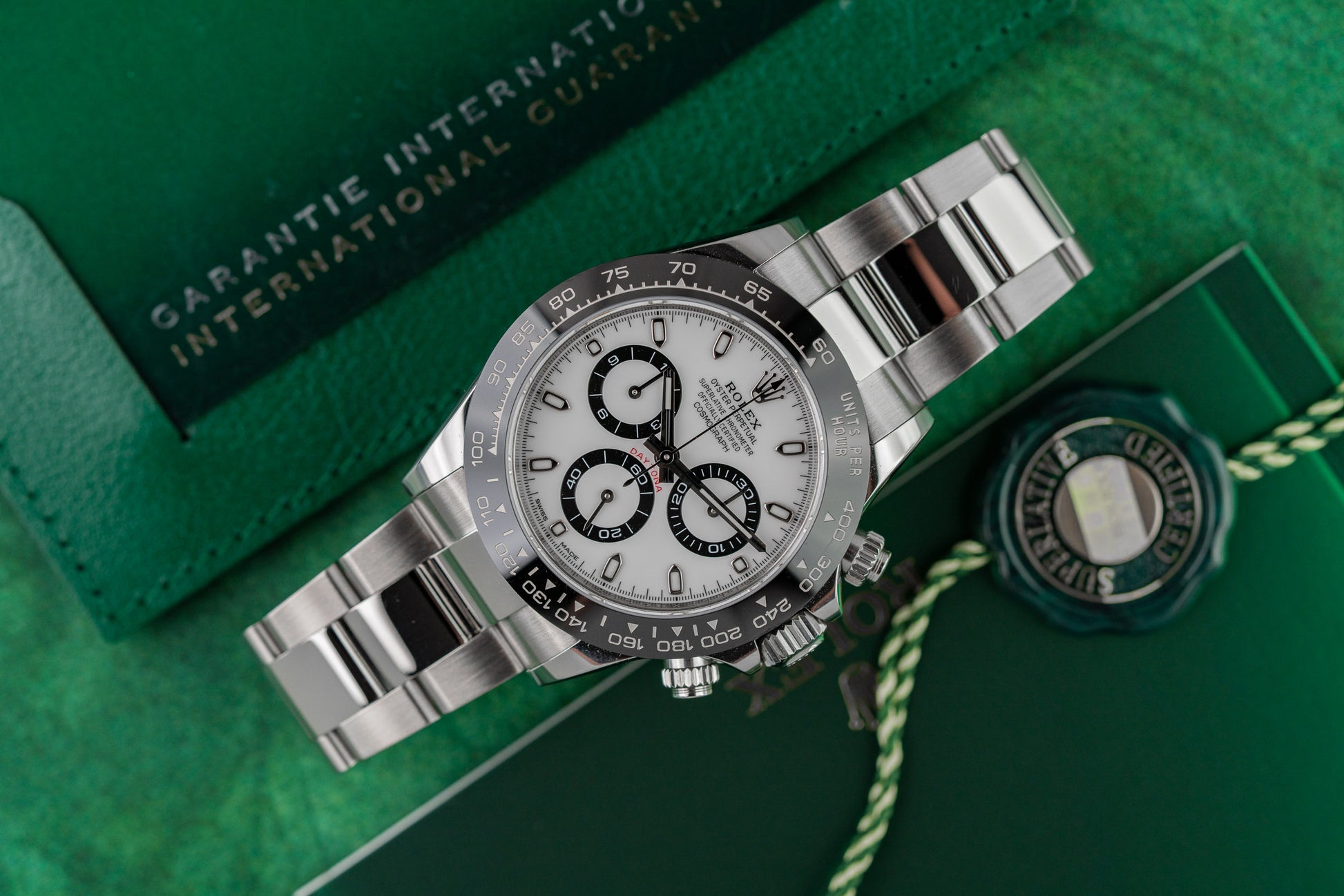 Rolex Daytona 116500LN White Dial "Panda" Stainless Steel 2022 Model