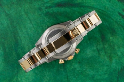 Rolex Daytona 116503 Black Dial Two Tone Yellow Gold 2021 Model