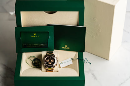 Rolex Daytona 116505 Black Dial Rose Gold 2023 Model