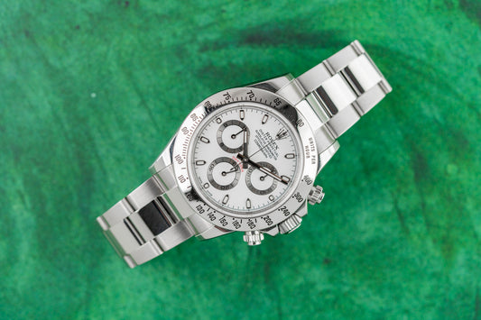 Rolex Daytona 116520 White APH Dial Stainless Steel 2015 Model