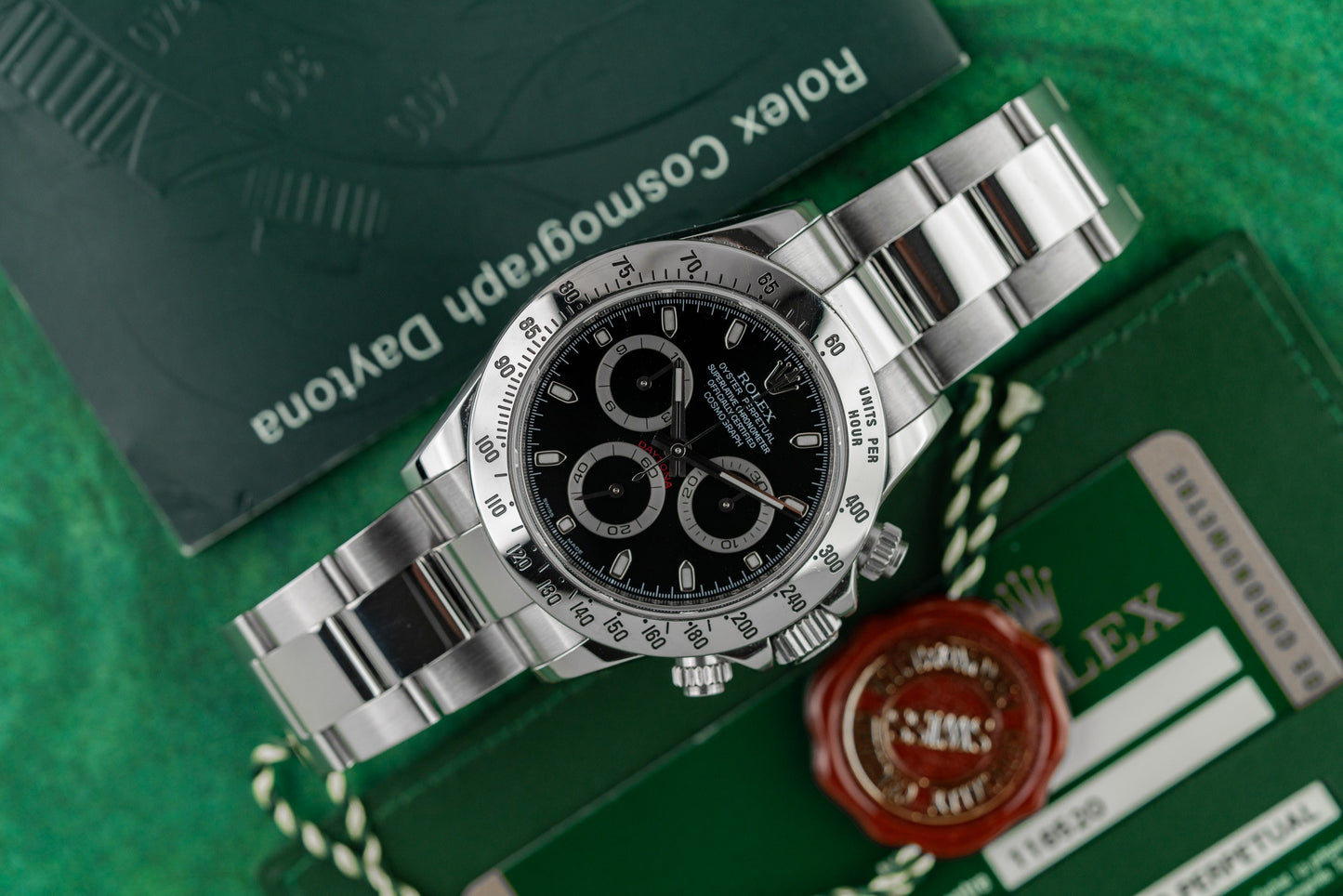 Rolex Daytona 116520 Black Dial Silver Subdials - Sydney