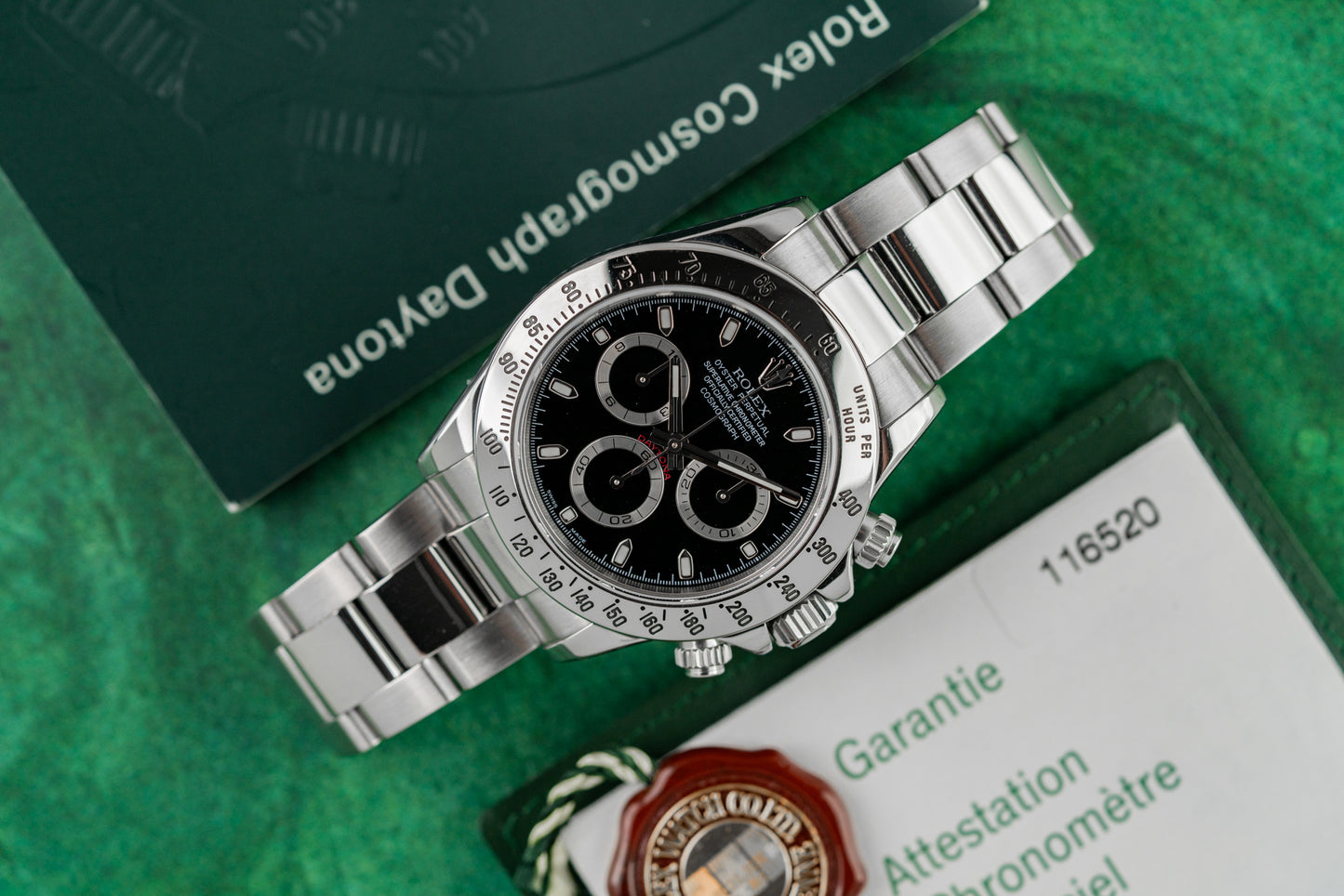 Rolex Daytona 116520 Black Dial Stainless Steel 2006 model