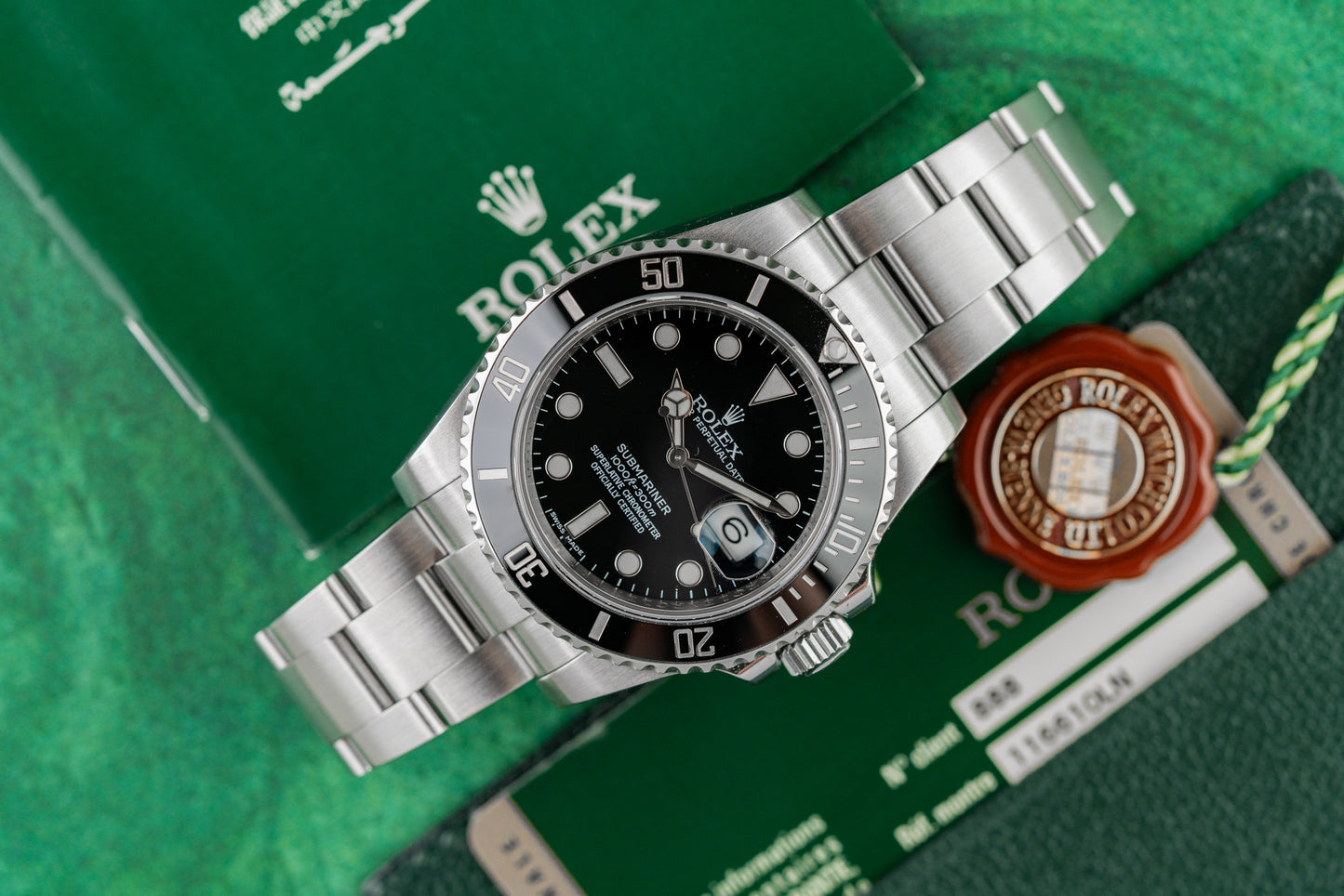 Rolex Submariner Date 116610LN Black Cerachrom Ceramic Bezel - The Watch Business Sydney