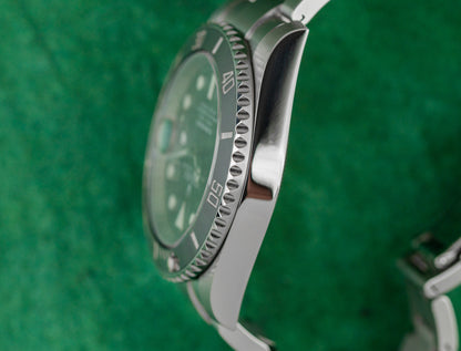 Rolex Submariner Date 116610LN stainless steel watch with black dial, pre-owned luxury watch sold by The Watch Business Sydney