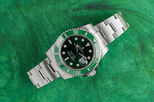 Rolex Submariner Date 116610LV Green Dial 'Hulk' Stainless Steel 2013 Model