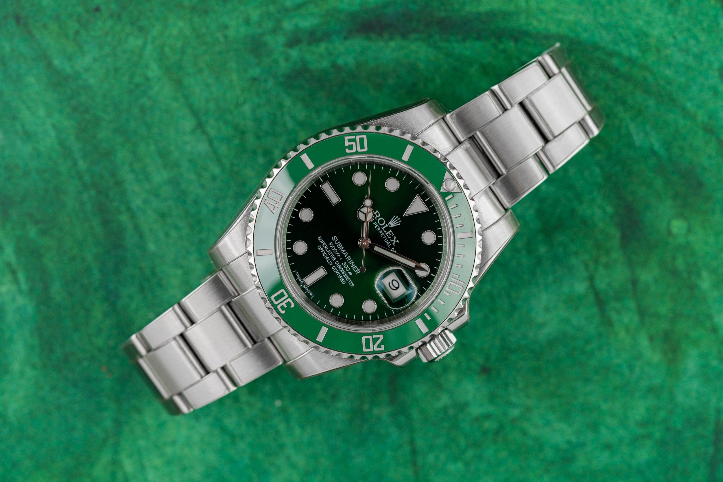 Rolex Submariner Date Hulk 116610LV Steel 2015 | TWB