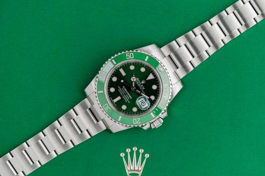 Rolex Submariner Date 116610LV Green Dial 'Hulk' Stainless Steel 2019 Model