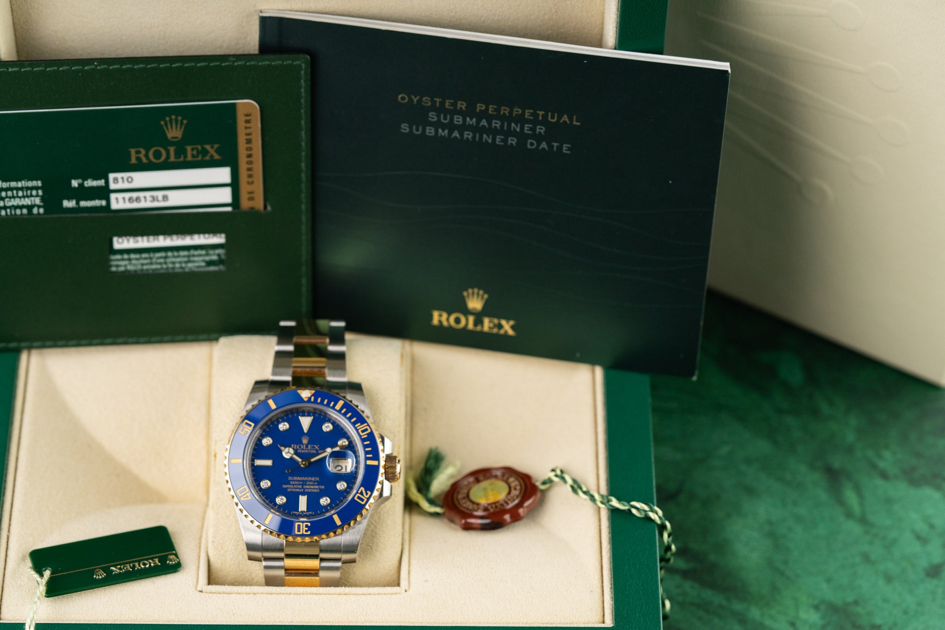 Rolex Submariner Date 116613LB bracelet - Pre-Owned Sydney