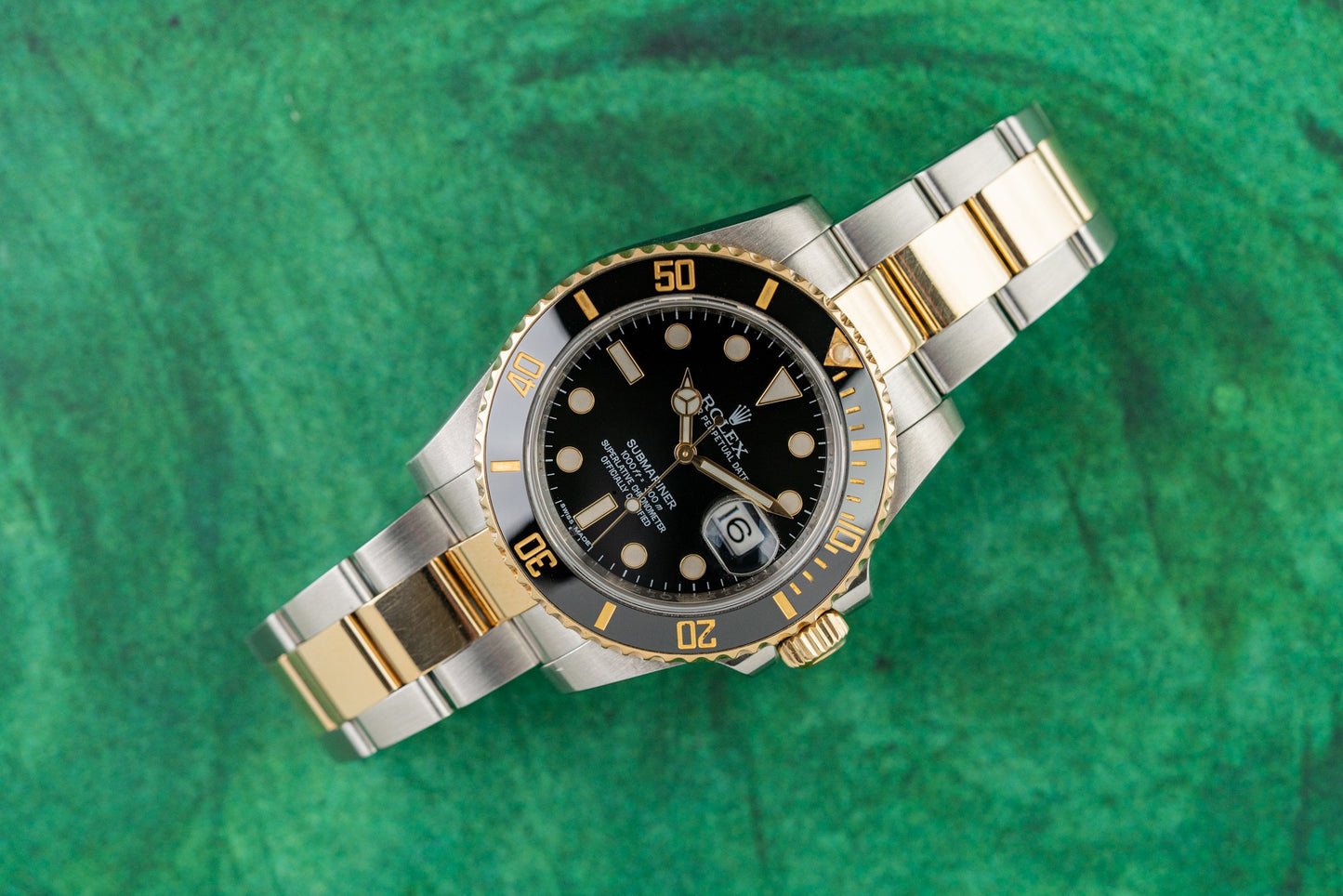 Rolex Submariner Date 116613LB 40mm Two Tone Black Dial 2015 Model