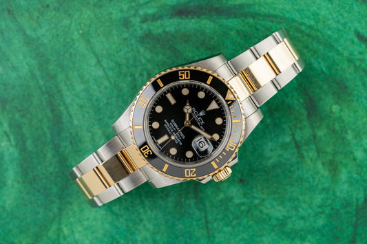 Rolex Submariner Date 116613LB 40mm Two Tone Black Dial 2015 Model