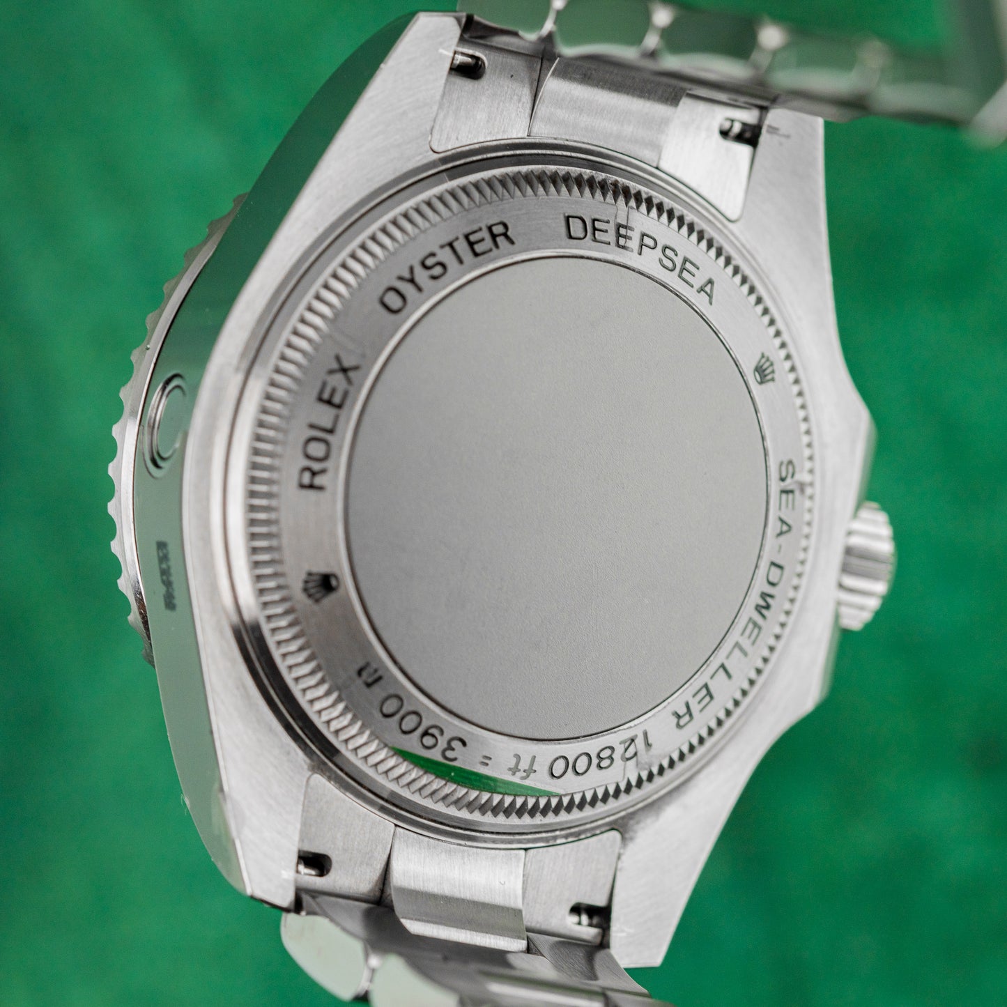 Rolex Sea-Dweller Deepsea 116660 James Cameron D-Blue Dial Stainless Steel Caseback - The Watch Business Sydney CBD