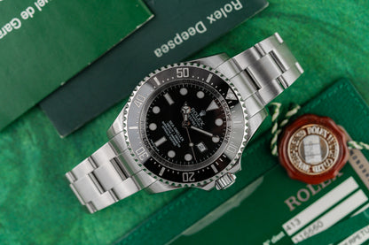 Rolex Sea-Dweller Deepsea 116660 Stainless Steel Black Dial 2014 Model