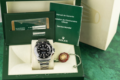 Rolex Sea-Dweller Deepsea 116660 Black Dial Stainless Steel Oyster Bracelet - Sydney